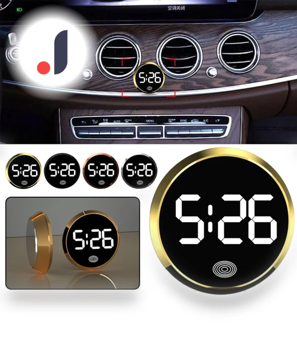 Touch Car Clock — Clock, Intelligent Living Hall