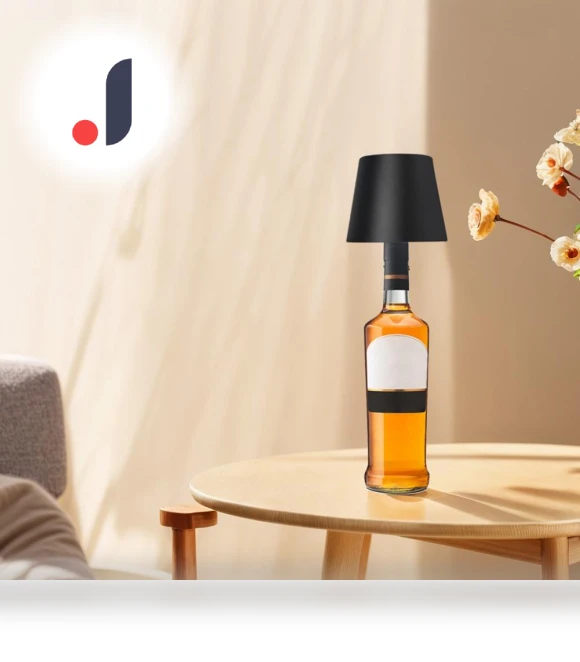 Touch Dimmable Decorative Wine Bottle Lamp — Lighting Accessories, Home Furnishing Department Mall