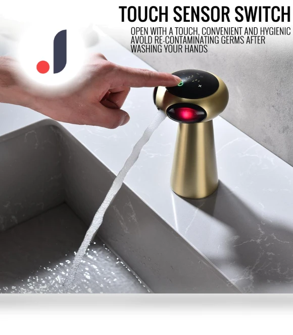 Touch Sensor Faucet — Smart-Touch Kitchen Faucets, COOKING-MALL