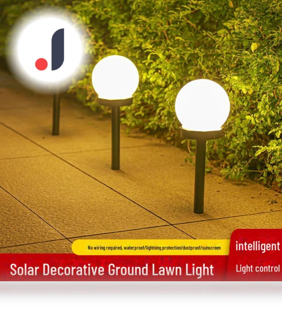 Waterproof Solar-Powered Outdoor Lawn Light — Outdoor Post Lighting, AI Supermarket