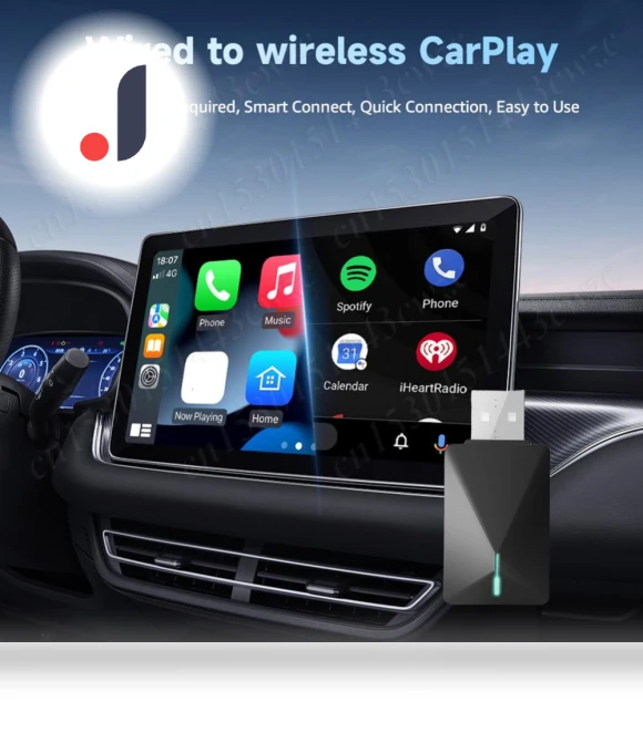 Wireless Adapter for Carplay and Android Auto — Phone Accessories, Home Furnishing Department Mall