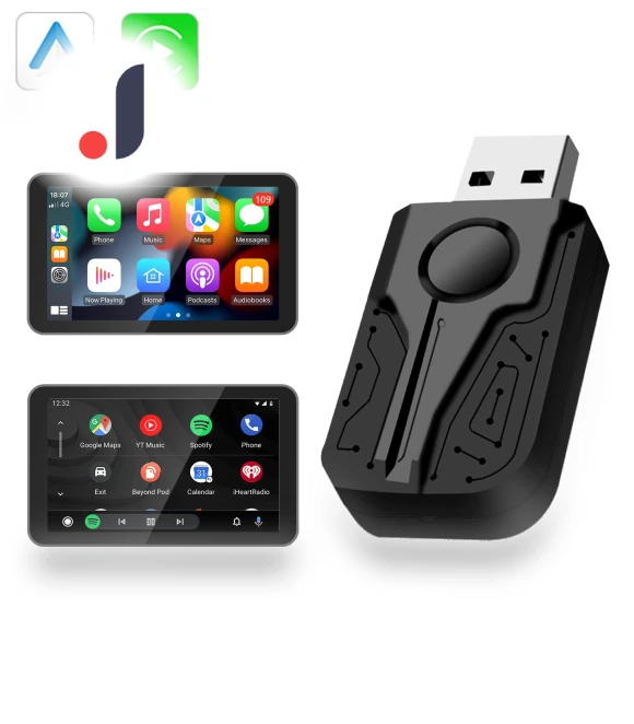Wireless CarPlay Android Auto Adapter — Car Accessories & Gadgets, Auto Home Solutions