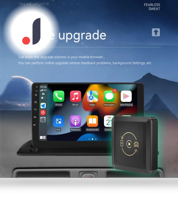 Wireless CarPlay Android Auto Dongle — Car Essentials, Home Textile Home Decoration