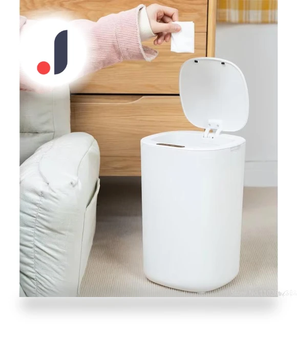 Automatic Infrared Motion Sensor Trash Can — Kitchen Cans, Simple and warm