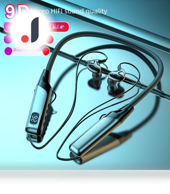 Bluetooth Neckband Headphones with Noise Cancellation — In-Ear Headphones, SmartGears