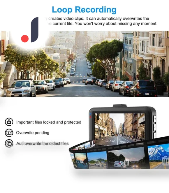 Car Dash Cam 1080P — Dashboard Cameras, JOHO - CarGear