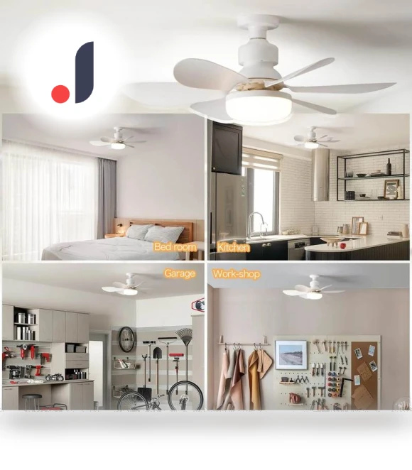 Ceiling Fans Light LED Lamp Fan with E27 Converter Base — Ceiling Fan Lighting Solutions, TC Home lighting