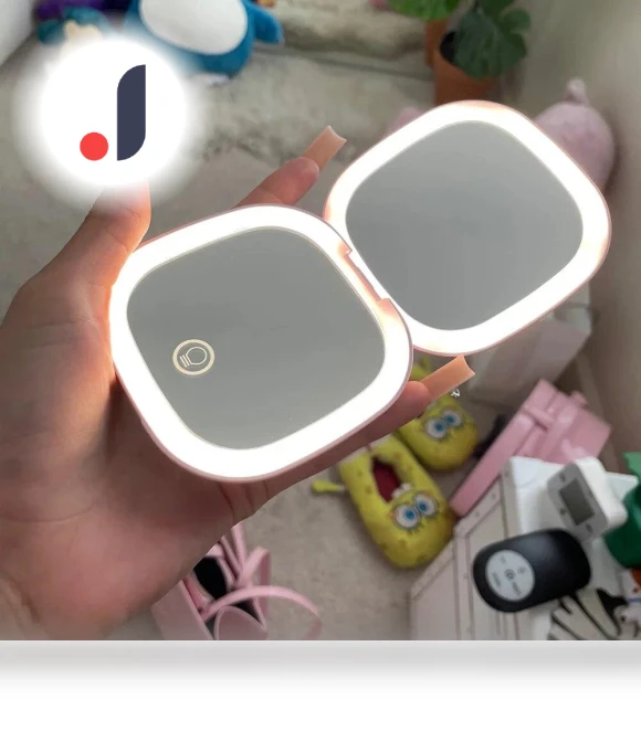 Compact LED Makeup Mirror — Compact & Travel, AE Selection