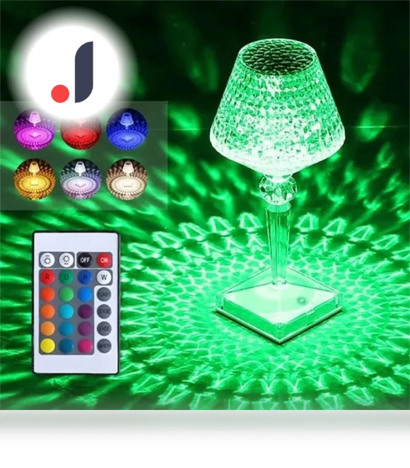 Crystal Table Lamp — Desk & Table Lighting, Build My Home