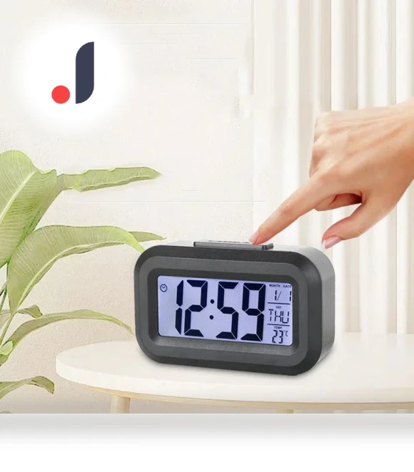 Digital Alarm Clock — Alarms & Clocks, Cozy Cottage-Relax