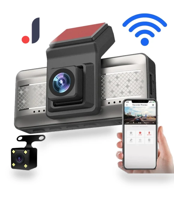 Dual Lens Car Dash Cam — Dashboard Cameras, JOHO