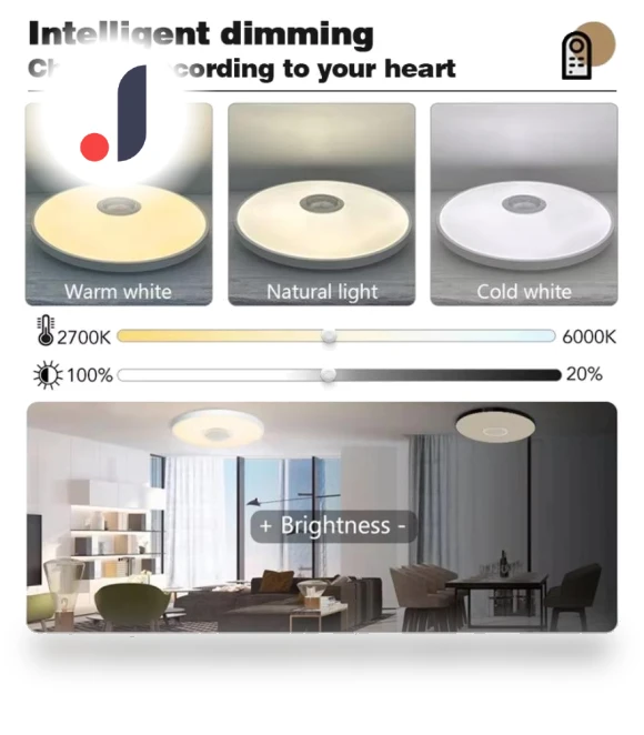 LED Music Ceiling Light — Overhead Lighting, Home Of Auto Parts