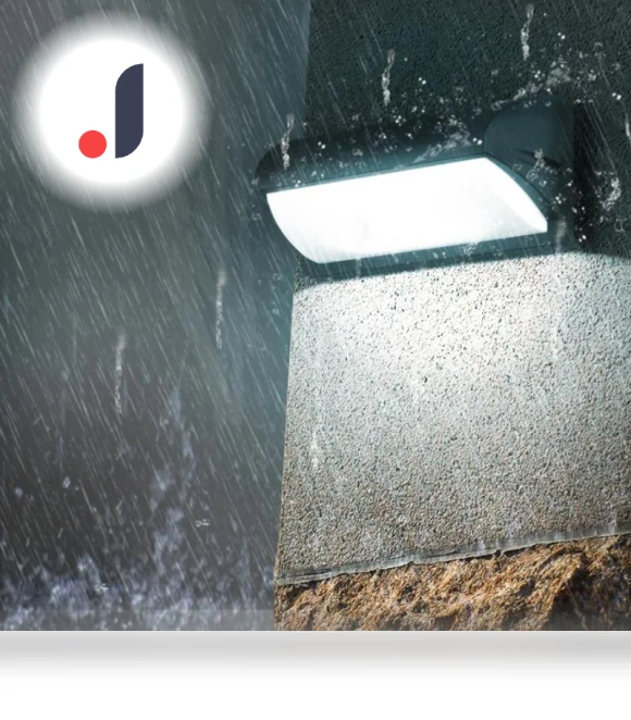 LED Wall Lamp Light with Motion Sensor — Outdoor Security & Flood Lighting, Good Household Items