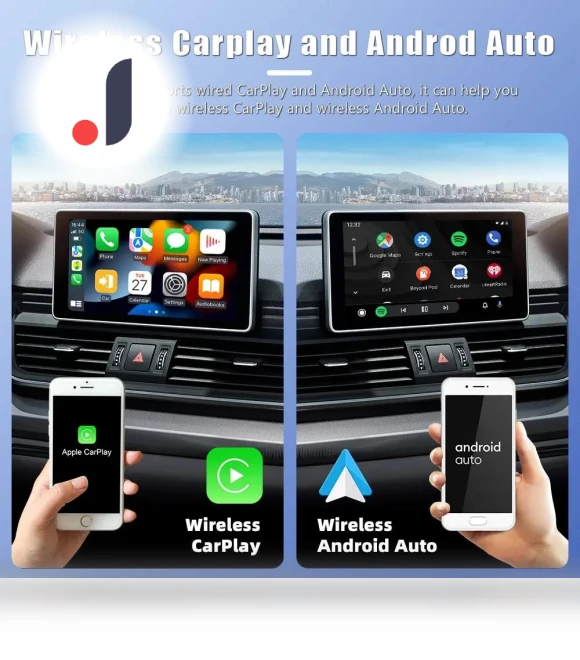 Mini Wireless CarPlay Android Auto Adapter — Stereo Receivers, AE Selection