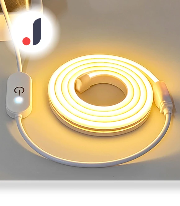 Neon Light Strip with Touch Control — String Lights, Build My Home