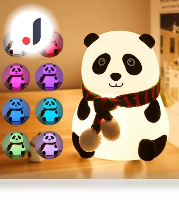 Night Light Panda with Touch Control — Night Lights, HIMO Group