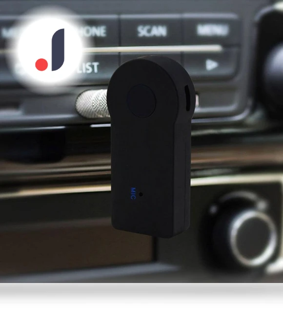 Portable Wireless Car Bluetooth Audio Receiver — Receivers & Adapters, JOHO - CarGear