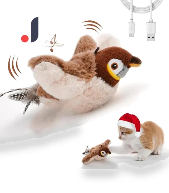 Rechargeable Flying Bird Toy for Cats — Cat Playthings, Diana Pet Stuff