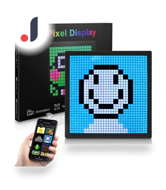 RGB LED Matrix Pixel Display Panel — Character Modules, Rybakov Home Lighting