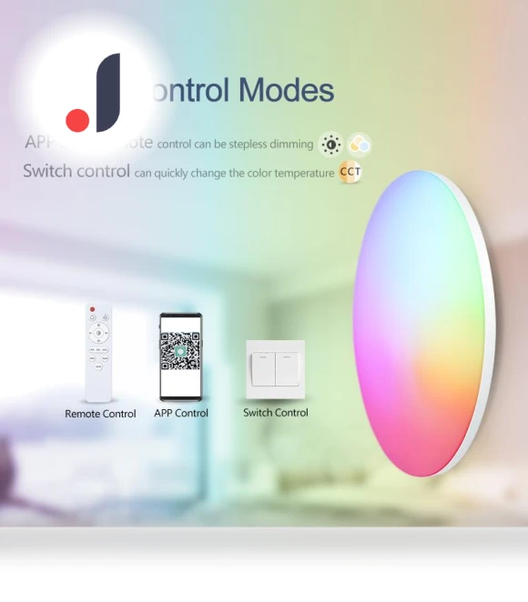 Smart Ceiling Light — LED, Rainbow Rain