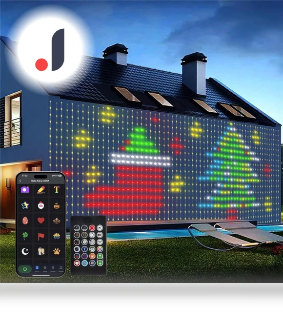 Smart LED Curtains — String Lights, HAOAXIN
