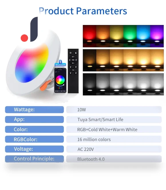 Smart LED Downlight — LED, Build My Home