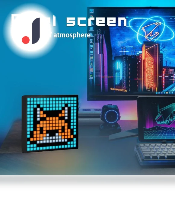 Smart LED Matrix Pixel Display — Light Boxes, Cozy Cottage-Relax