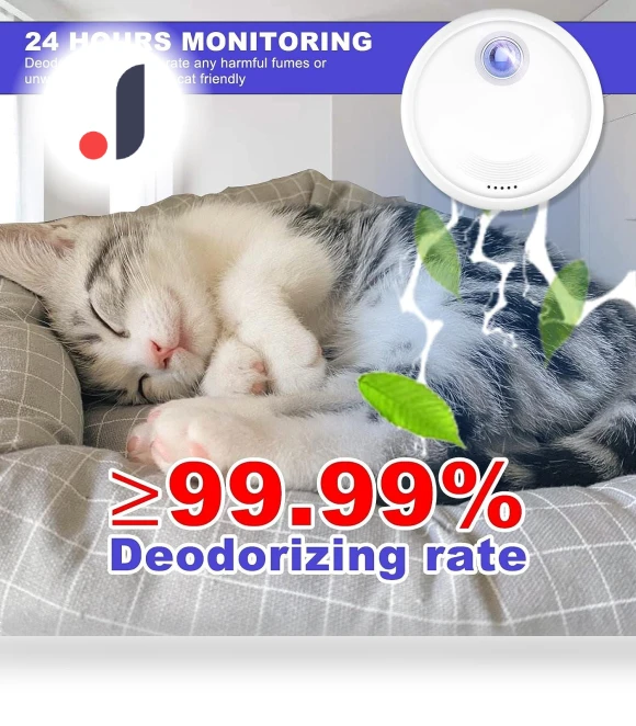 Smart Odor Eliminator for Cat Litter — Odor Removers, GYROBALL