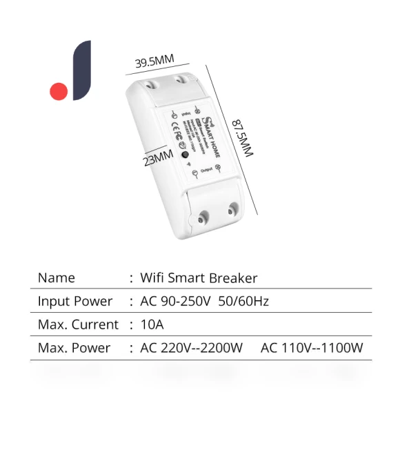 Smart WiFi Switch — Smart Home Modules, Build My Home