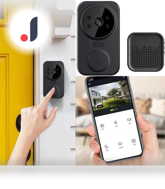 Smart Wireless Remote Video Doorbell — Smart Home Security, Fashion 002