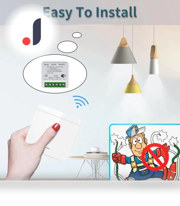 WiFi Smart Switch — Smart Home Modules, Rainbow Rain