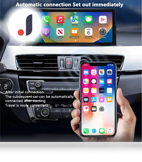 Wireless Adapter for CarPlay and Android Auto — Stereo Receivers, JOHO - CarGear