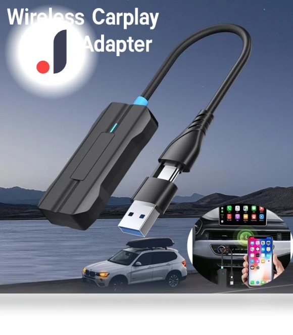 Wireless Carplay Adapter — Car Accessories & Gadgets, JOHO - CarGear