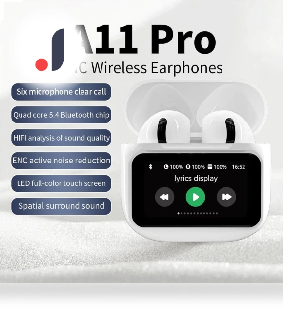 Wireless Earbuds with Touch Control — In-Ear Headphones, WAYN Phone Cases