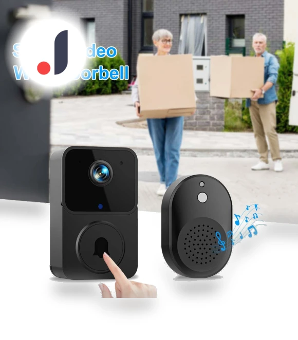 Wireless HD Security Camera Video Doorbell — Smart Home Security, coaao