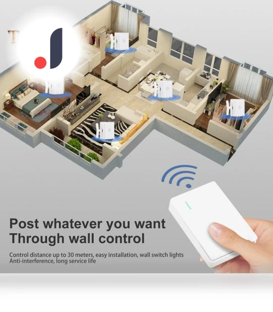 Wireless Smart Light Controller — Smart Home Hubs & Controllers, ANBS