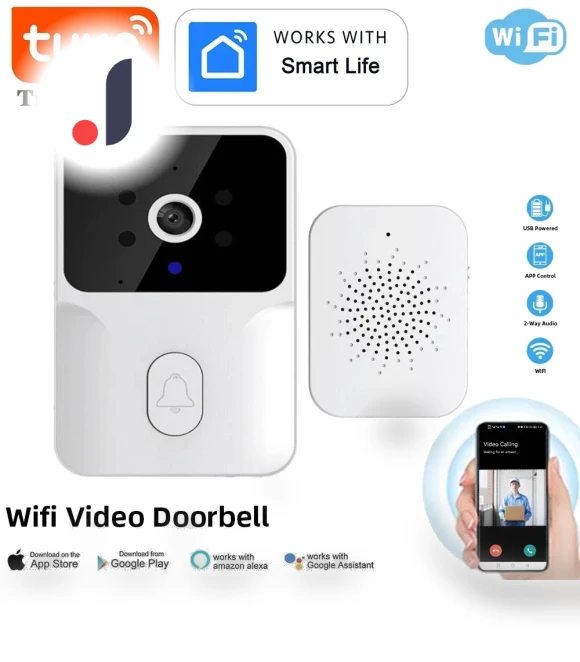 Wireless Video Doorbell — Smart Home Security, coaao