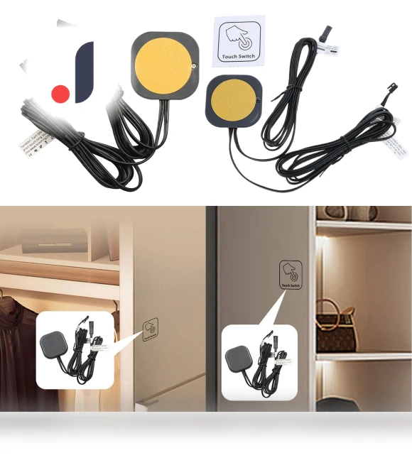 Wooden Touch Panels — Dimmer Switches, Wit angel
