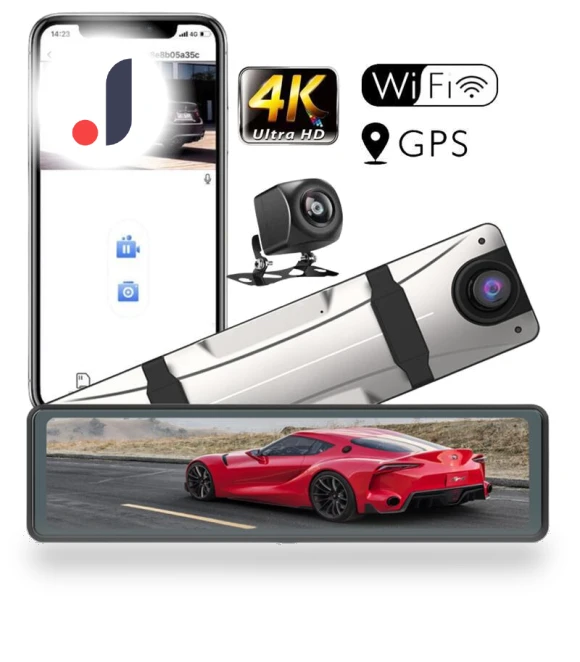 12-inch Car Dash Cam — Dashboard Cameras, JOHO - CarGear
