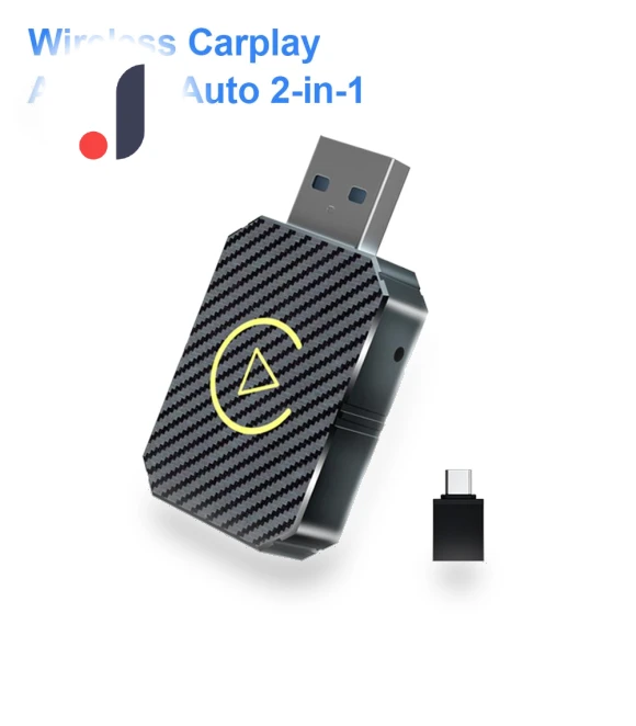 2 in 1 Carplay and Android Auto Smart Dongle — Phone Accessories, sugarberry