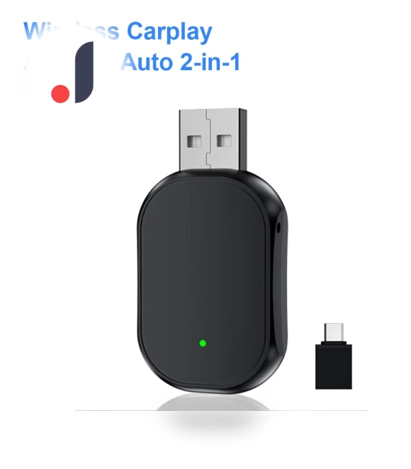 2-in-1 Wireless Adapter for Carplay and Android Auto — Phone Accessories, sugarberry