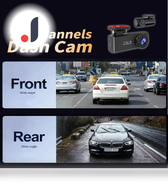 2K WiFi Hidden Dash cam Car DVR — Dashboard Cameras, JOHO