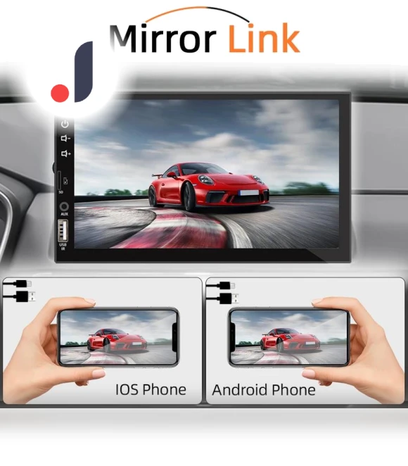 7-inch 1 Din MP5 Multimedia Player — Stereo Receivers, JOHO - CarGear