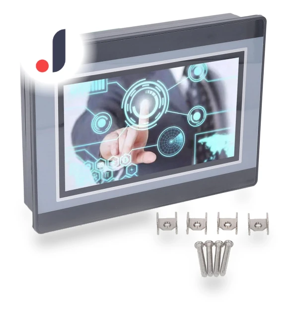 7-inch Touch Screen PLC HMI — IO Modules, FireZY