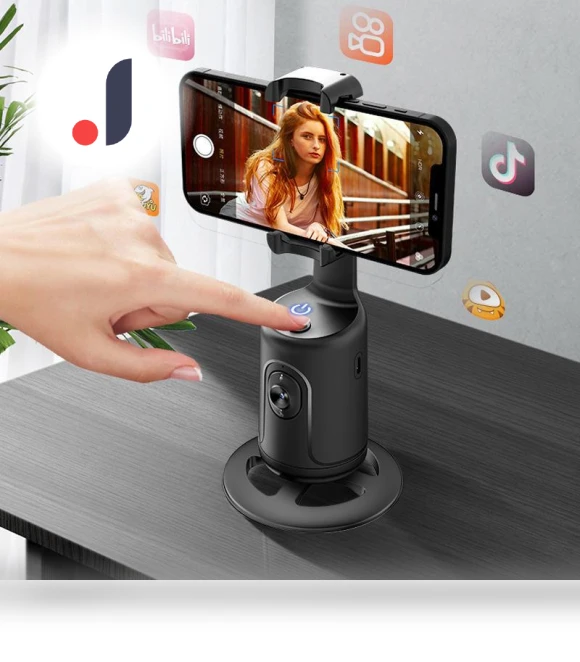 AI Face Recognition Phone Stabilizer — Steady Shots, Computer boost