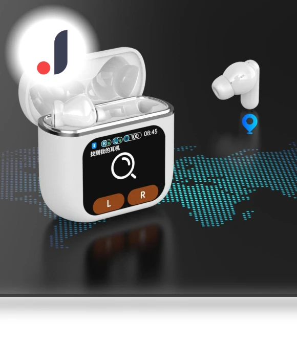 Bluetooth Headset with Touch Display — Audio Gear, Top Men Wardrobe
