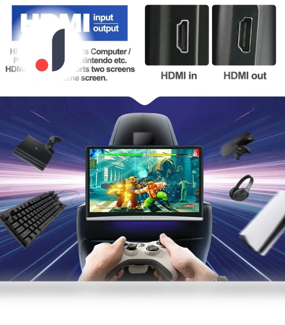 Car Headrest Entertainment Monitor — In-Car Entertainment Systems, JOHO - CarGear