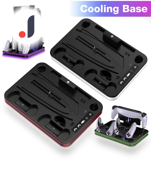 Cooling Stand with RGB Lighting for PS5 Portal Controller — Accessories, Optimized General