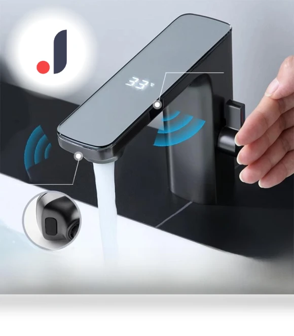 Copper Induction Mixer with Digital Display — Hot & Cold Water Dispensers, Small Appliances