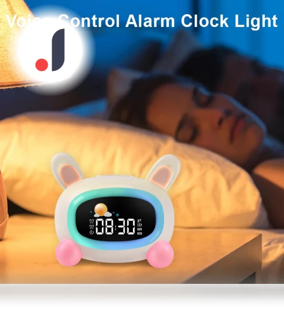 Digital Smart Alarm Clock with Voice Control — Clocks, Exquisite goods home furnishing